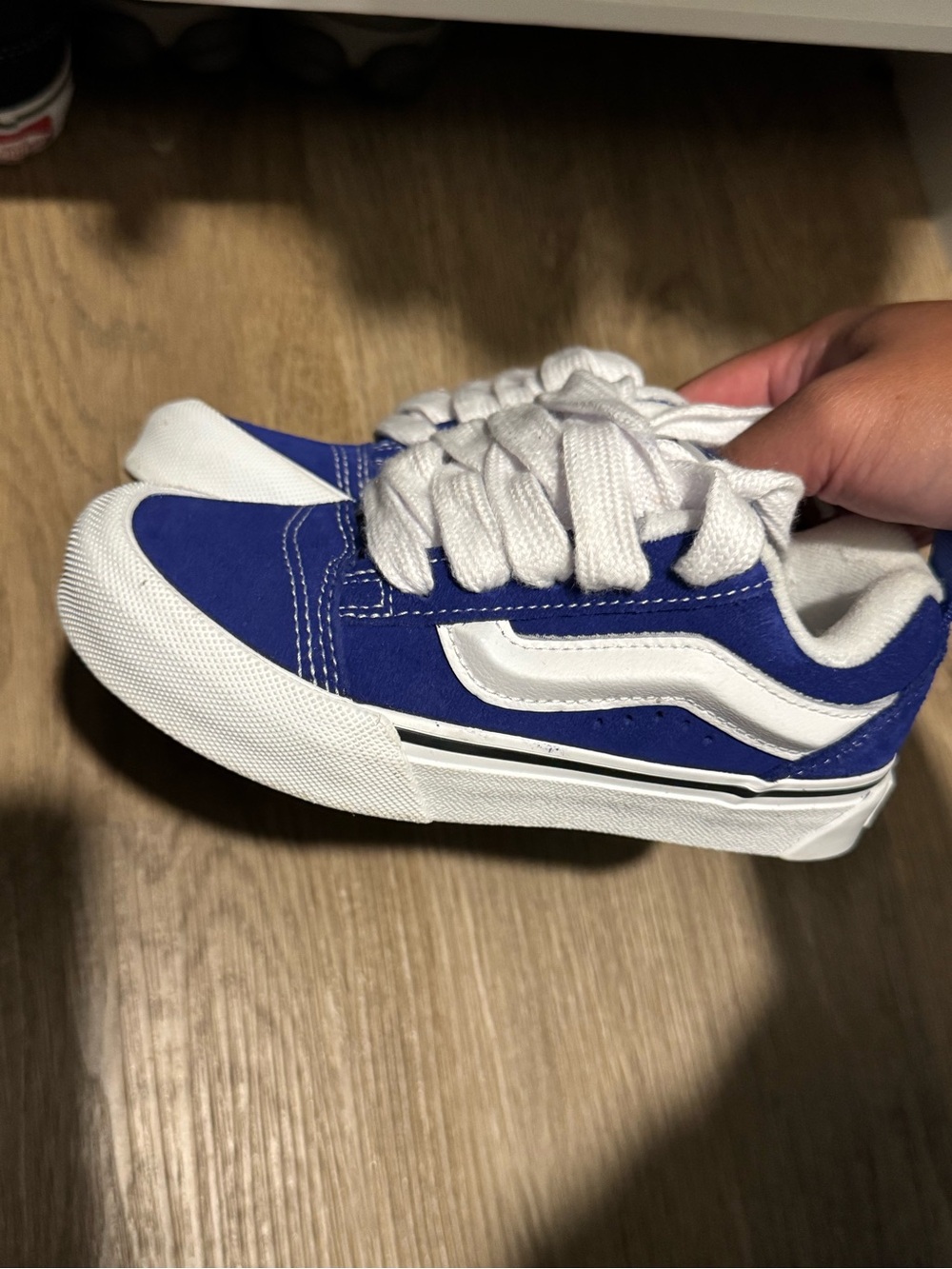 Vans Kids Blue & White – Size 12.5